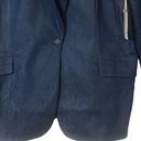 Good American NWT  Denim Blazer Size 7 Photo 2