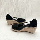 Eileen Fisher  Black Suede Yasmin Closed Toe Espadrille Platform Wedge 6.5 NWOB Photo 86