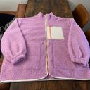 Universal Threads Pink Sherpa Jacket Photo 4