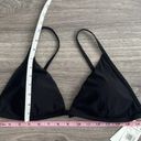 Good American NWT  Perfect Fit Triangle Bikini Top Black Padded Size 5 / 2XL Photo 10