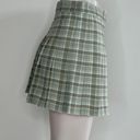 The Comfy  And Ready Plaid Skorts In Mint Green Size XS Photo 7