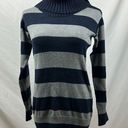 Banana Republic  striped turtleneck sweater size medium Photo 0