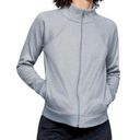 Under Armour New!  Women's Stretch Fleece Full-Zip Sweater Gray Size Small Photo 0