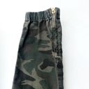 Sundry  Camo Camouflage Drawstring Waist Army Green Brown Jogger Pants Size 0 Photo 7