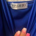 Popular 21 Royal Blue Dress Photo 1