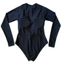 Axesea Long Sleeve One Piece Swimsuit Women's 12 Rashguard Black Geometric Print Photo 4