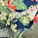 by the way. Dominique Tropical Floral Shorts Blue Multi Medium M Photo 11