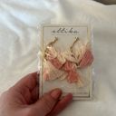 Ettika NWT  daydreamer tassel 18k gold plated earrings Photo 5