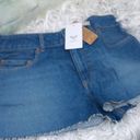 Roxy New Women’s  Raw Hem High Rise Denim Jean Shorts Photo 3