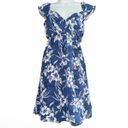 American Eagle New w/ $54 Tags  Blue Flower Sundress Dress Women’s size XL Photo 2