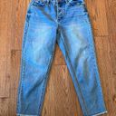 Kensie  blue high rise cropped button fly jeans 6 Photo 1