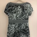 BCBG MaxAzria Boatneck Gray Top SzM Photo 1