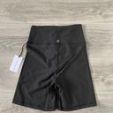 We Wore What  Lace-up Biker Shorts Size Large Photo 2