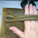 Danielle Nicole  Vegan Alligator Hand Strap Clutch Photo 8