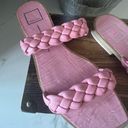 Dolce Vita Indy Braided Flat Sandals in Pink Size 9.5 Photo 5