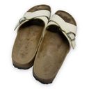 Birki Birkenstock White Siena X Strap Criss Cross Sandals 40 US 9 9.5 Narrow Photo 1