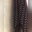 Loft  polka dot midi dress, sleeveless, with belt, women size 4 Photo 7