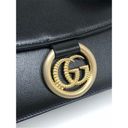 Gucci  GG Azalea Ring Black Leather Timeless Shoulder Bag Photo 3