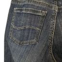 Lee  Slender Secret Blue Jeans Size 4 Medium Crystal Accents Lower On The Waist Photo 9