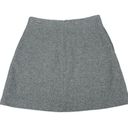 Wilfred Aritzia Essonne Wool Cashmere Blend Mini Skirt Sz 2 Charcoal Photo 7