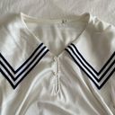 Sailor Collar Top White Photo 3