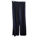 Etcetera E3 by  Black Elastic Waist Wide Leg Pants Trousers Slacks Size 8 Photo 1