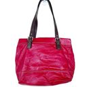 Nine West  Red Faux Leather Shoulder Bag Photo 8