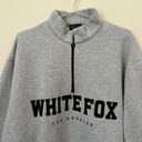 White Fox Boutique White Fox High Standard Zip Front Sweater Grey Marle Size M / L Photo 8