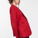 Mango  Essential Structure Woman's Red Blazer. Photo 0