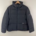 Guess Vintage Y2K Black Mock Neck Zip Up Down Puffer Winter Jacket Photo 3