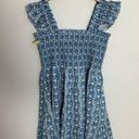Hill House  Elizabeth Nap Dress ~ Trailing Vine Blue Medium NWT Photo 4