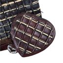 Brighton  Woven Textured Leather  Handbag Tote Double Handles Matching Wallet Photo 2