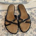 Cole Haan  Nike Air Barcelona Slide Strappy Black Comfort Sandal Size 9.5 Photo 1