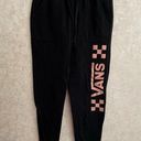 Vans  women's extra small black athletic sweatpants Photo 0