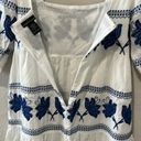 Moda  INTERNATIONAL Grecian Embroidered Floral Cotton Dress, Size 2 Photo 10