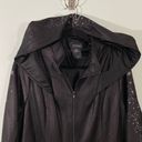 Torrid  X Harry Potter Black Deathly Hallows Faux Suede Embroidered Coat Size 2 Photo 2