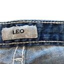 Day trip Leo  vintage Y2K distressed embroidered stitch jeans Photo 6