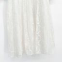 Amanda Uprichard NEW  Candia Babydoll Mini Dress Sugar Embroidery White Size XS Photo 4