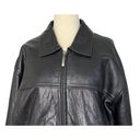 Liz Claiborne  Genuine Lamb Skin Leather Jacket Black Size Large MINT CONDITION Photo 4