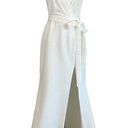 Laundry by Shelli Segal  Women's Formal Dress Size 10 White Backless Long Gown Photo 0