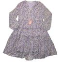 Krass&co NWT Ivy City . Lydia in Purple Floral Flowy Tiered A-line Dress XXL Photo 0