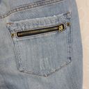 INC  Denim Womens Jean Shorts Size 6 Blue Bermuda Capri Pockets Regular Fit Photo 61