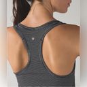 Lululemon Swiftly Tech Racerback Stripe Tank Top Size 6 Photo 2