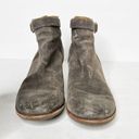 Kork-Ease  Maddelena Brown Nubuck Booties Distressed Vintage Women Size 8 Photo 4