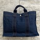 Hermès  Paris Large Tote Bag, Navy EXCELLENT! Authentic! Photo 9