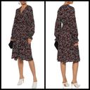 Daisy 💕NICHOLAS💕 Mini  Wrap-Effect Floral-Print Silk Dress US 10 Photo 1