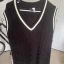 H&M Sweater Vest Dress Photo 0