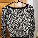 a.n.a Leopard Print Sweater Photo 1