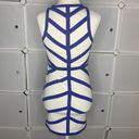 TALULAH  Blue & White BodyCon Dress Size XS Photo 7