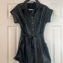 BCBGeneration Black Gameday Romper Small Photo 0